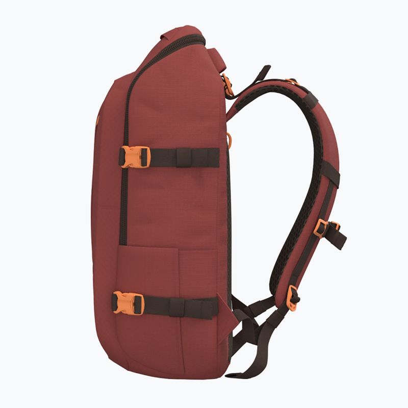 Travel backpack CabinZero Adventure 32 l sangria red 6