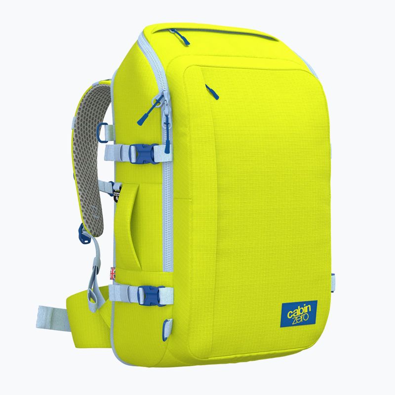 CabinZero Adventure 42 l mojito lime hiking backpack 2