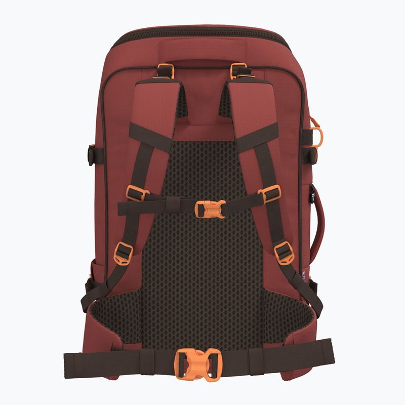 Travel backpack CabinZero Adventure 42 l sangria red 3