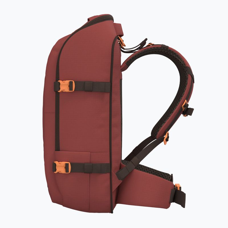 Travel backpack CabinZero Adventure 42 l sangria red 7