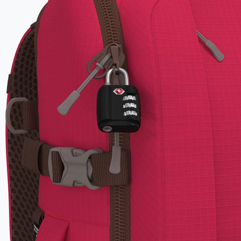 Travel backpack CabinZero Adventure 42 l miami magenta 9