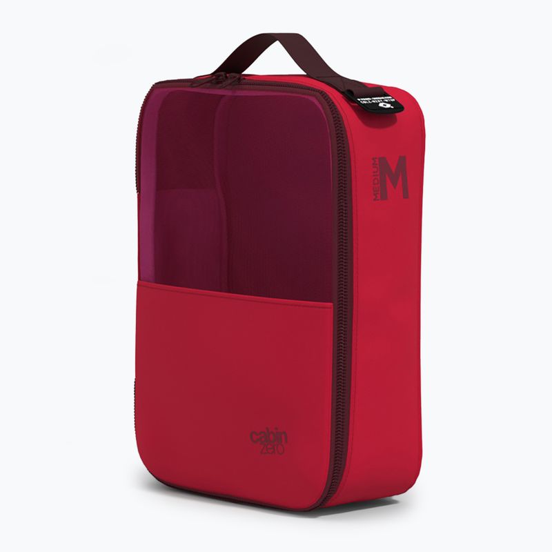 CabinZero Packing Cube Lux M cranberry travel organiser 2