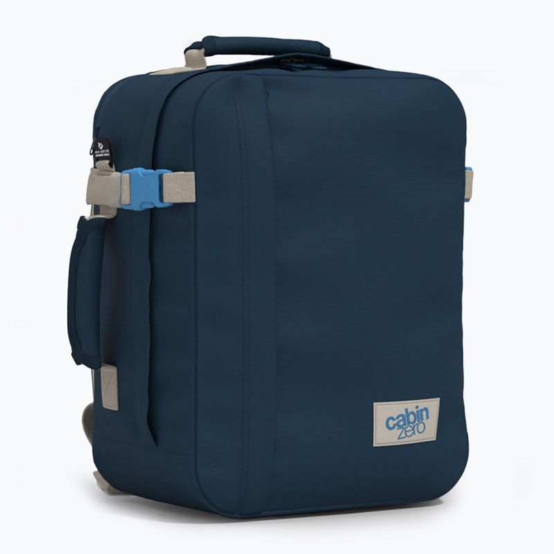 CabinZero Classic Tech 28 l blue grotto hiking backpack 2