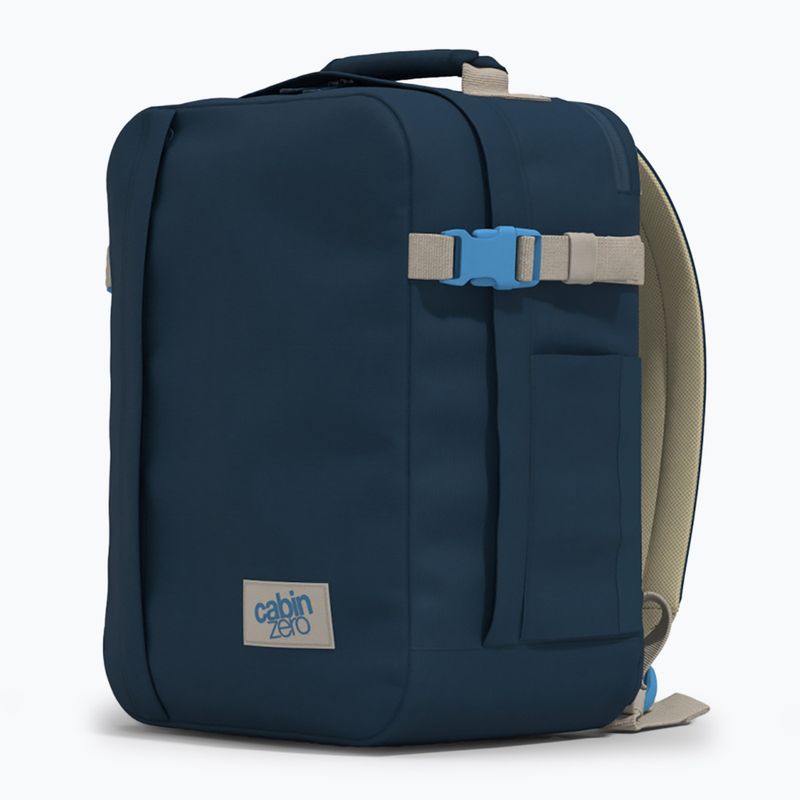 CabinZero Classic Tech 28 l blue grotto hiking backpack 3