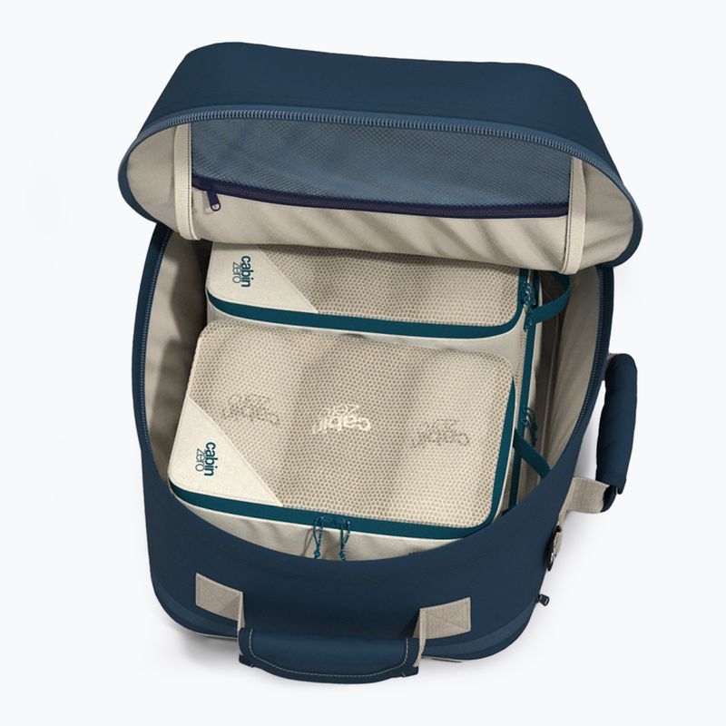 CabinZero Classic Tech 28 l blue grotto hiking backpack 11