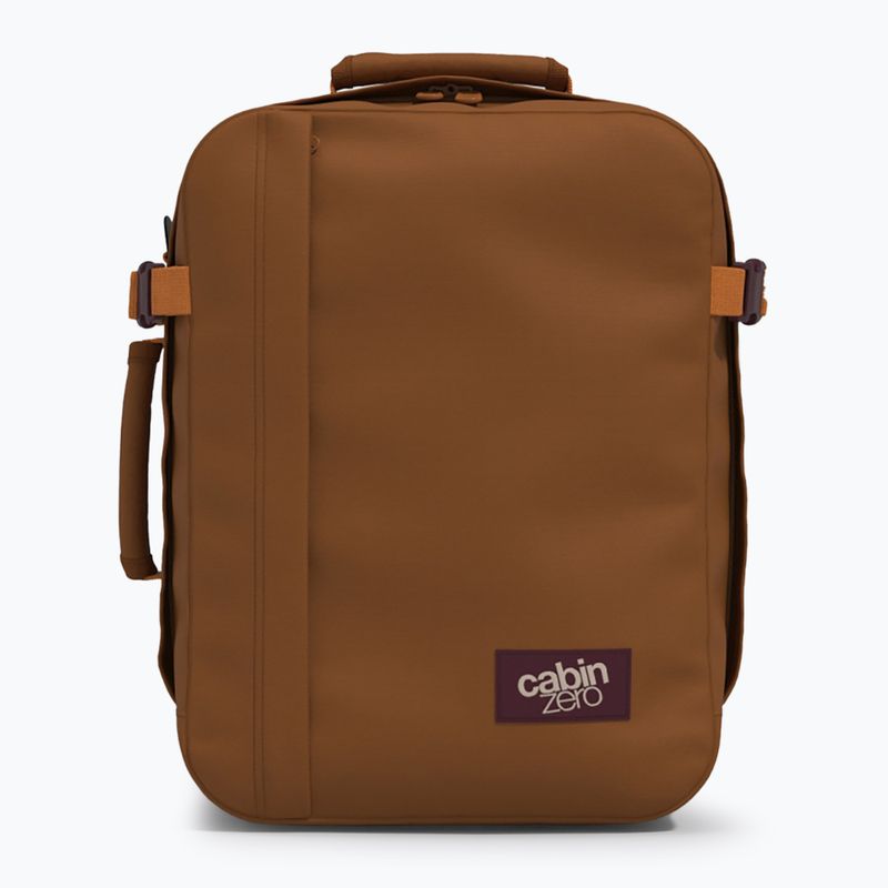 Travel backpack CabinZero Classic Tech 28 l cinnamon
