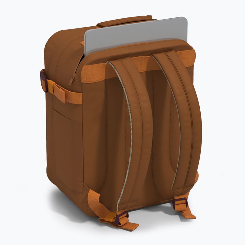 CabinZero Classic Tech 28 l cinnamon hiking backpack 8