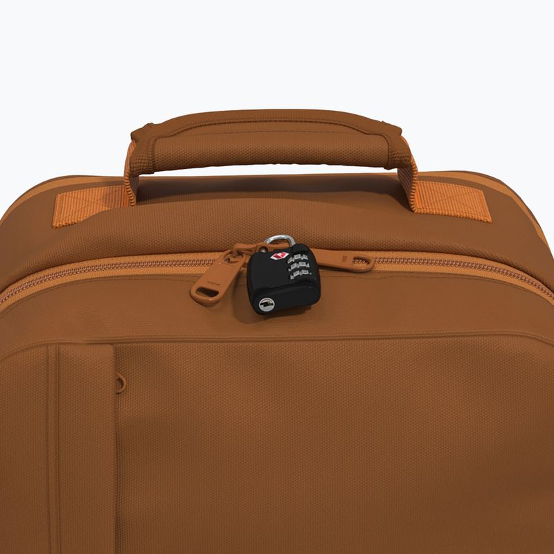 Travel backpack CabinZero Classic Tech 28 l cinnamon 10