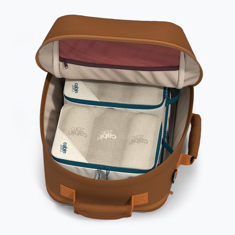 Travel backpack CabinZero Classic Tech 28 l cinnamon 11