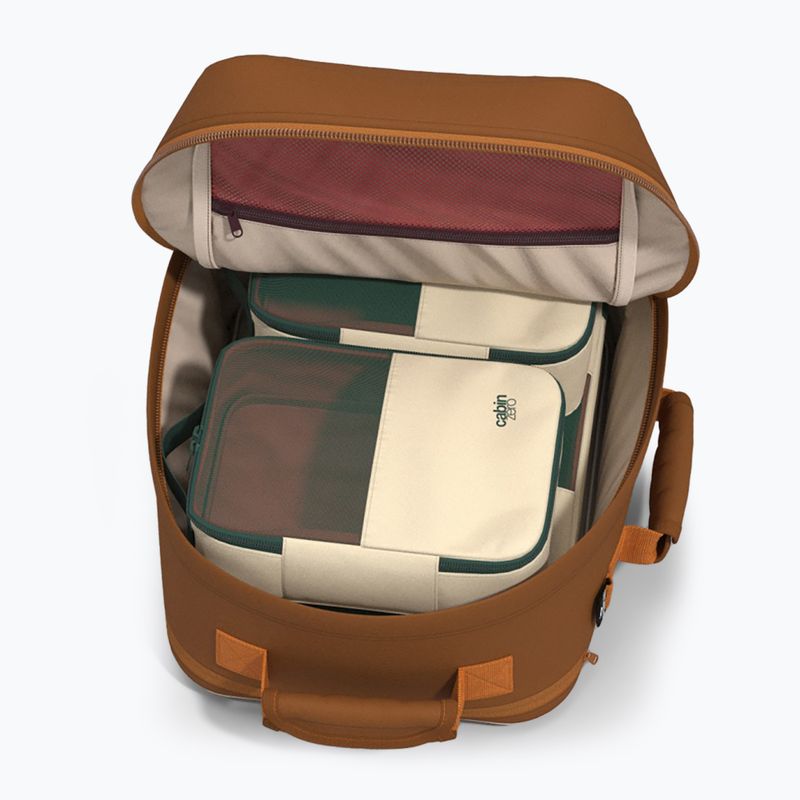 CabinZero Classic Tech 28 l cinnamon hiking backpack 12