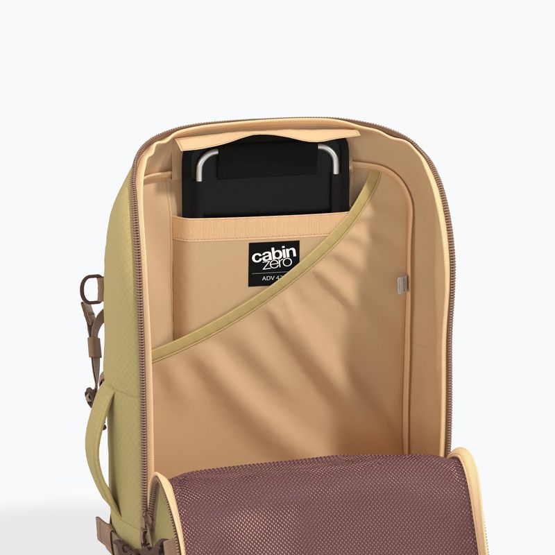 Travel backpack CabinZero Adventure 42 l moonstone 10