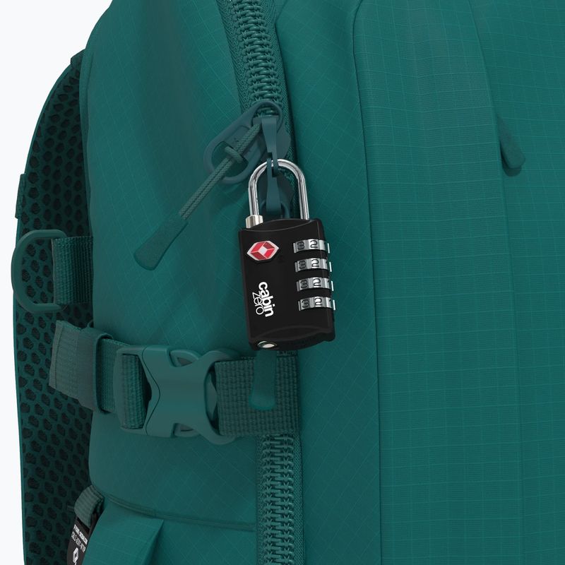Travel backpack CabinZero Adventure 42 l kerala green 6