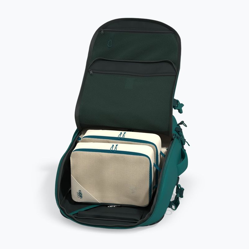 Travel backpack CabinZero Adventure 42 l kerala green 8
