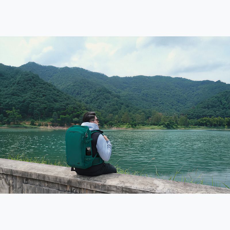 Travel backpack CabinZero Adventure 42 l kerala green 11
