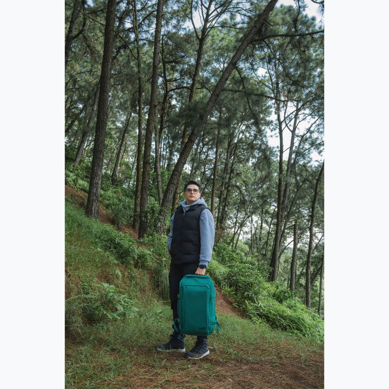 Travel backpack CabinZero Adventure 42 l kerala green 12