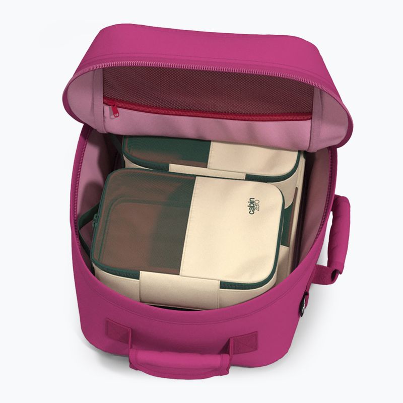 Travel backpack CabinZero Classic 28 l lovestruck pink 9