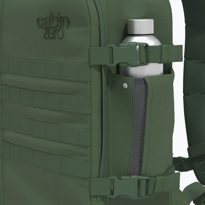 Hiking backpack CabinZero Military 44 l mystic green 10