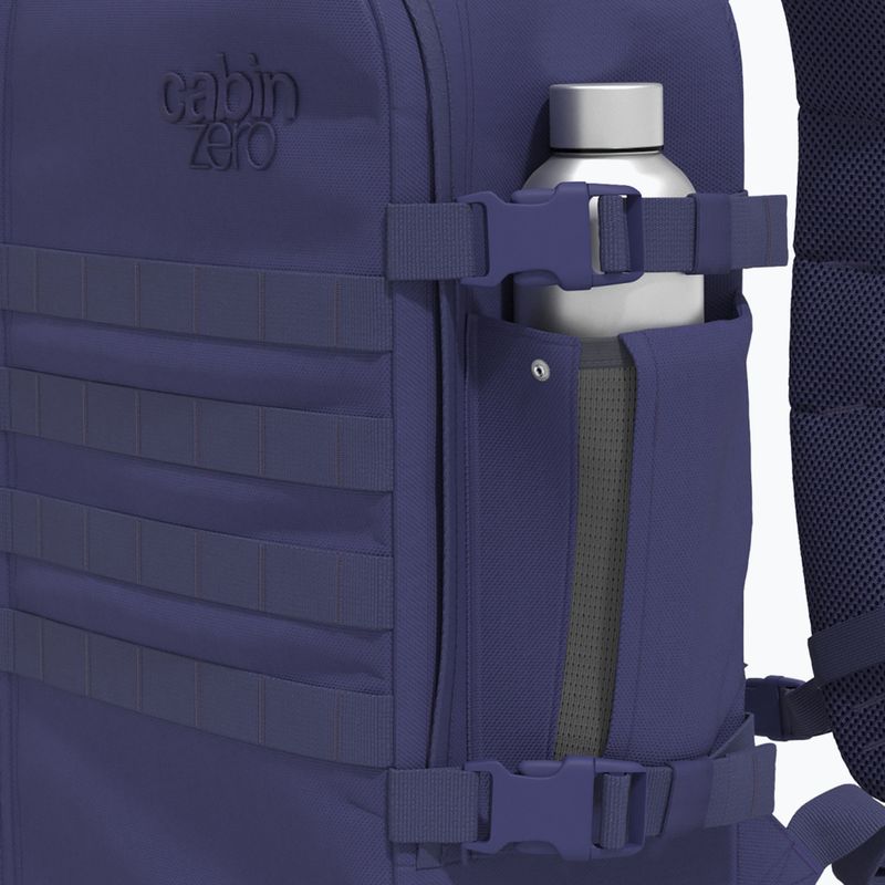 Travel backpack CabinZero Military 44 l galaxy blue 9