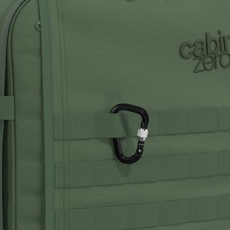 Travel backpack CabinZero Military 28 l mystic green 10