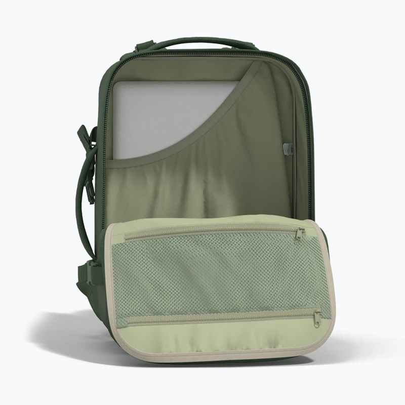 Travel backpack CabinZero Military 28 l mystic green 11