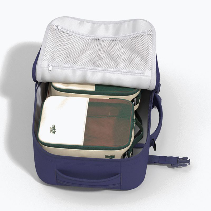 Travel backpack CabinZero Military 28 l galaxy blue 13