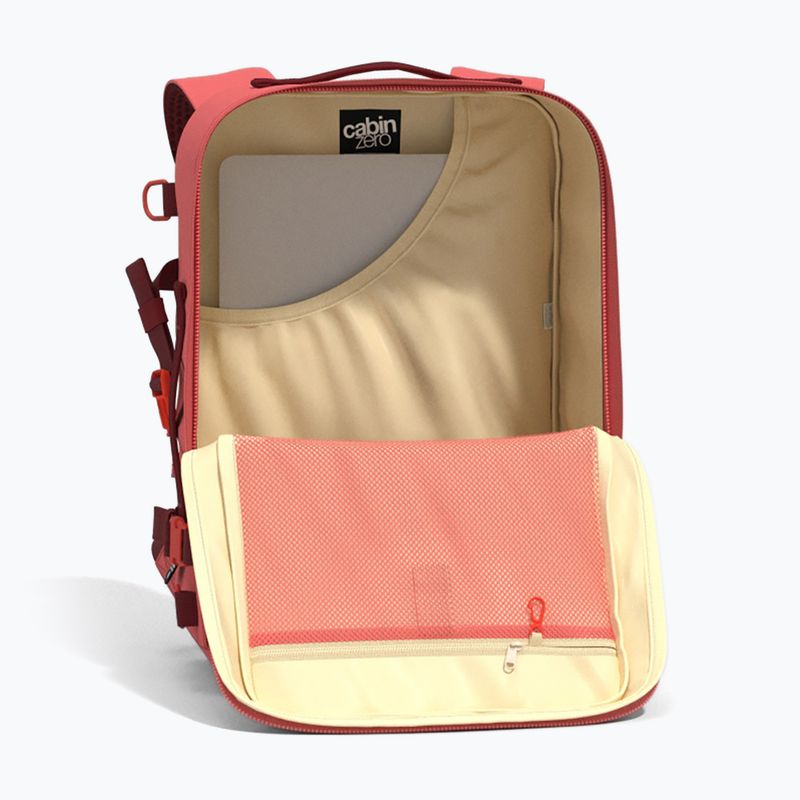 Travel backpack CabinZero Classic Plus 32 l peach valley 9