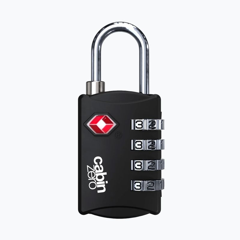 Padlock CabinZero Travel TSA Lock absolute black