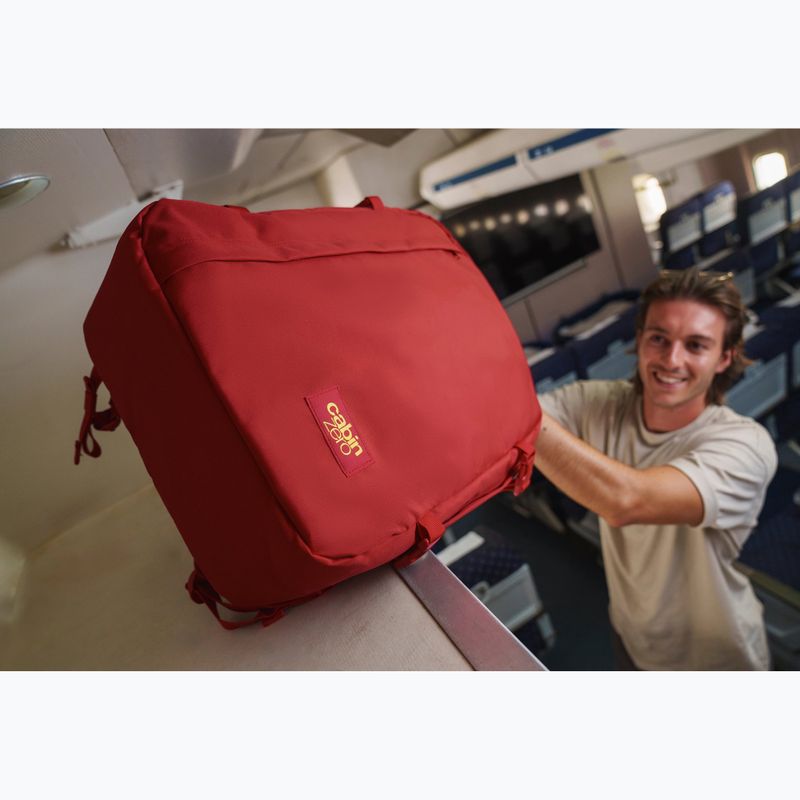 Travel backpack CabinZero Classic 36 l ketchup 13