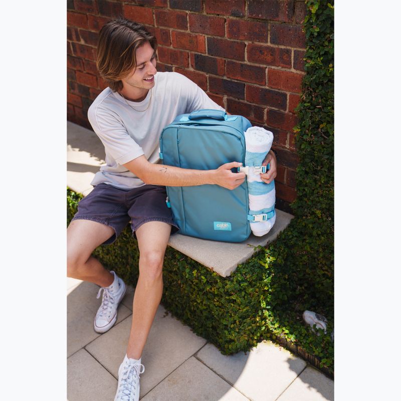 Travel backpack CabinZero Classic 36 l bali blue 14