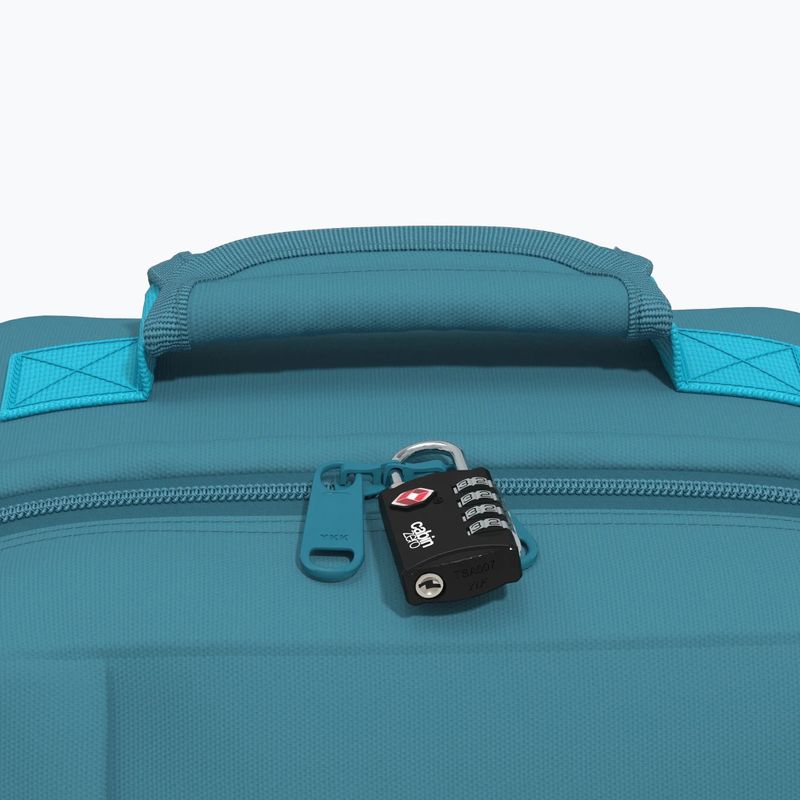 Travel backpack CabinZero Classic 44 l bali blue 9
