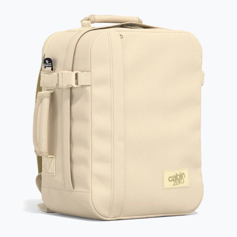 Travel backpack CabinZero Classic Tech 28 l shell white 2