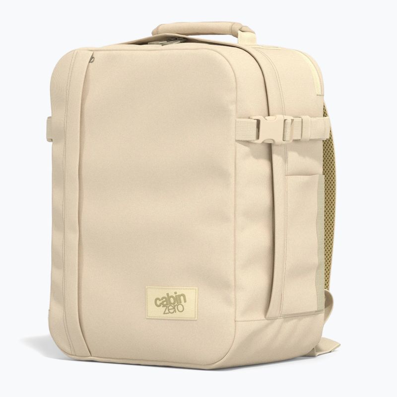 Travel backpack CabinZero Classic Tech 28 l shell white 4