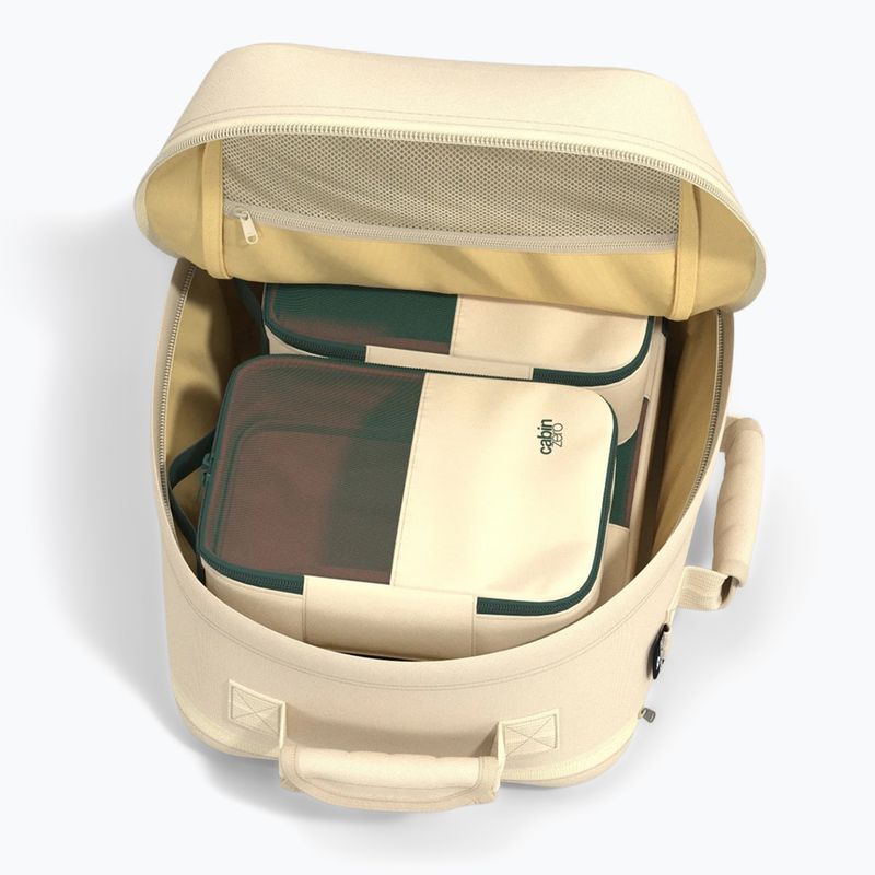Travel backpack CabinZero Classic Tech 28 l shell white 9