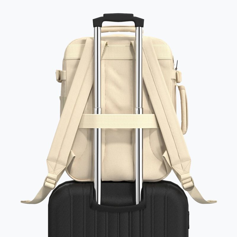 Travel backpack CabinZero Classic Tech 28 l shell white 12