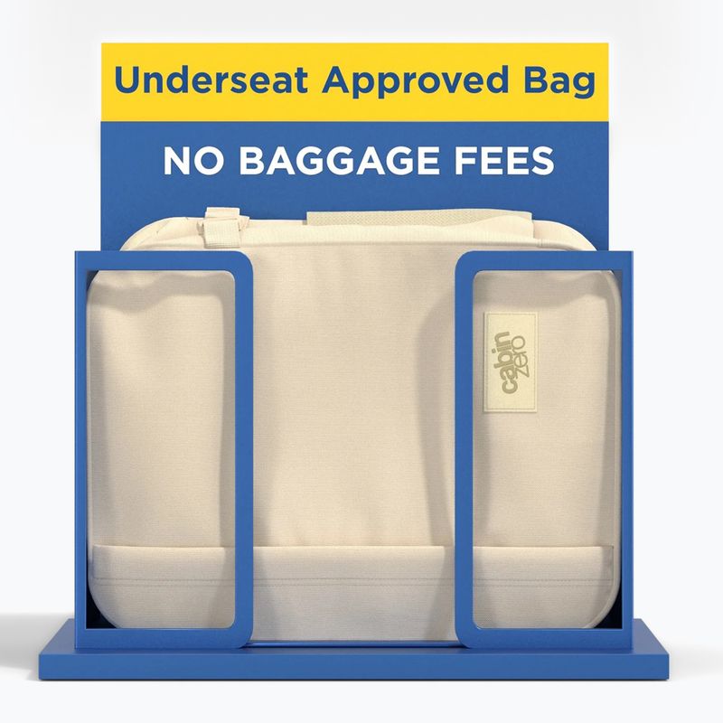 Hiking backpack CabinZero Classic Tech 28 l shell white 13