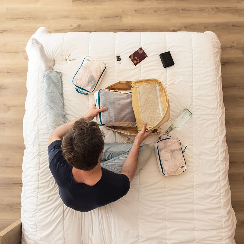 Hiking backpack CabinZero Classic Tech 28 l shell white 15