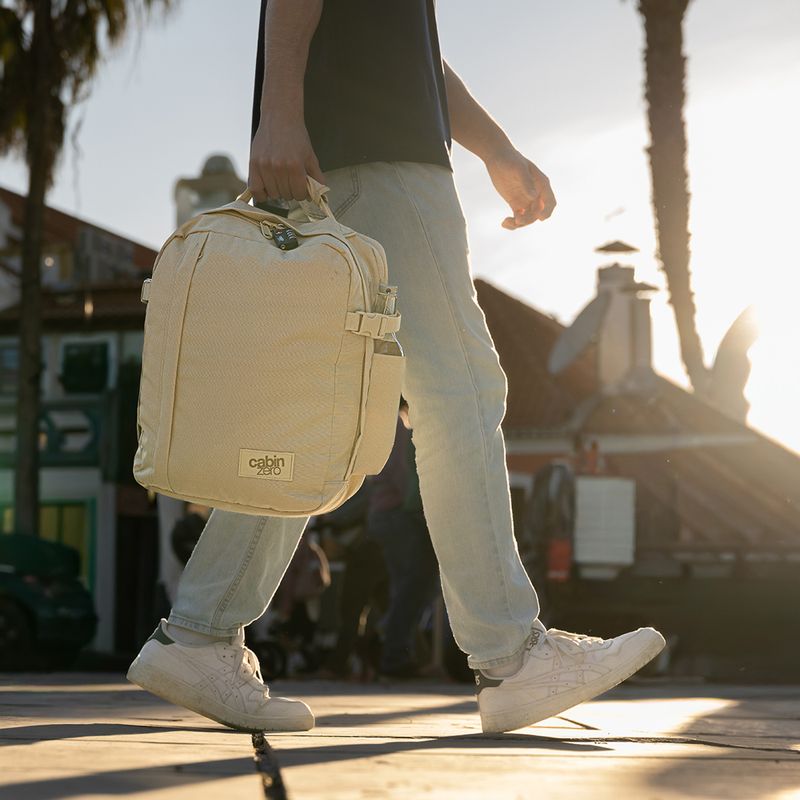 Travel backpack CabinZero Classic Tech 28 l shell white 20