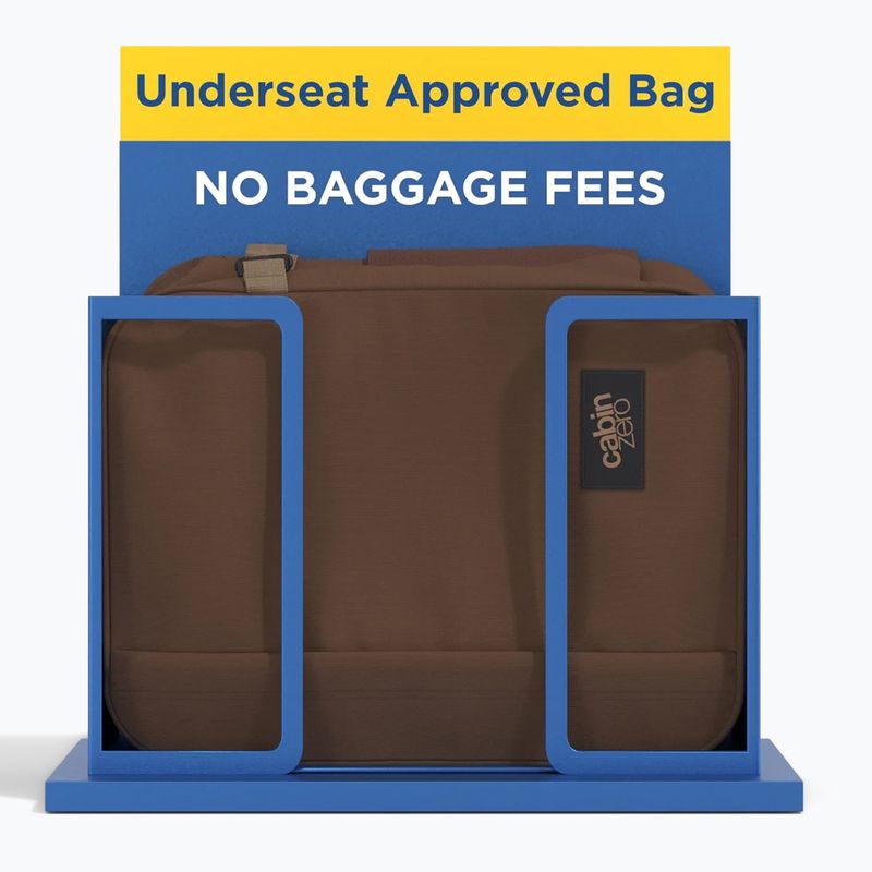Travel backpack CabinZero Classic Tech 28 l redwood 8
