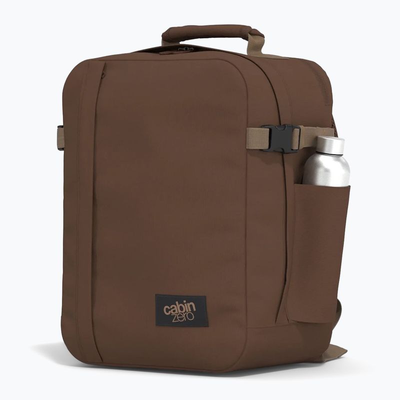 Travel backpack CabinZero Classic Tech 28 l redwood 9
