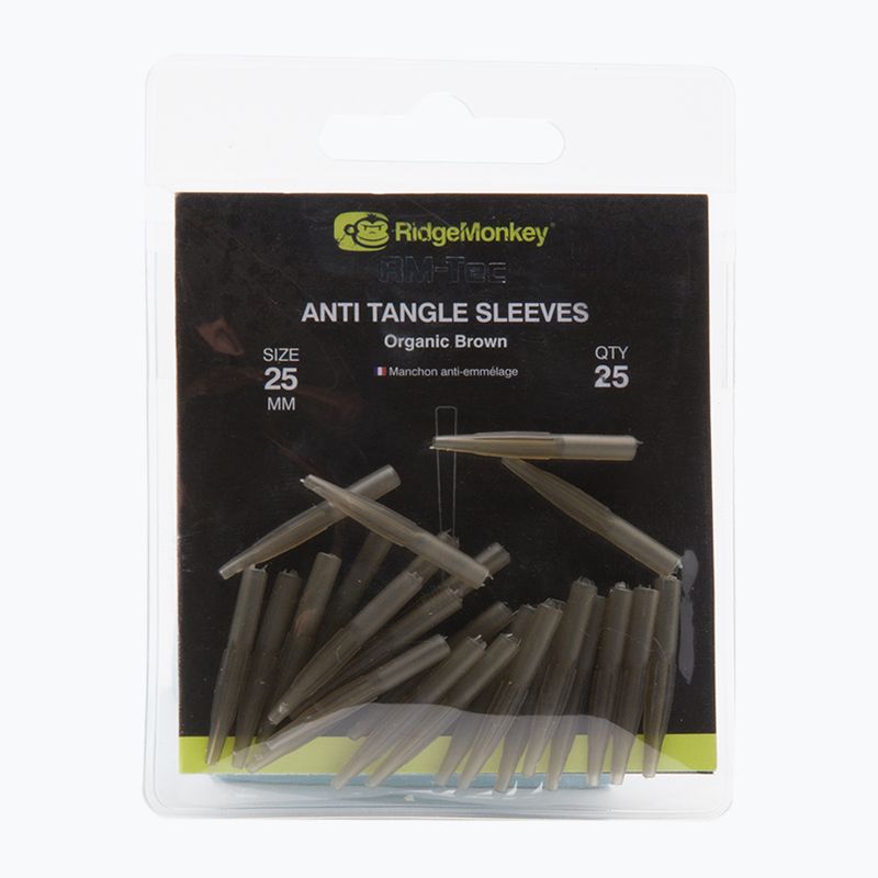 RidgeMonkey Connexion Anti Tangle Sleeves brown RMT110