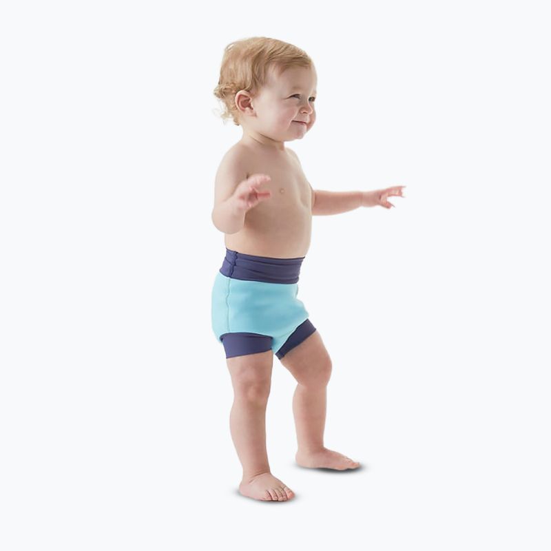 Splash About Happy Nappy blue cobalt swim nappy 3