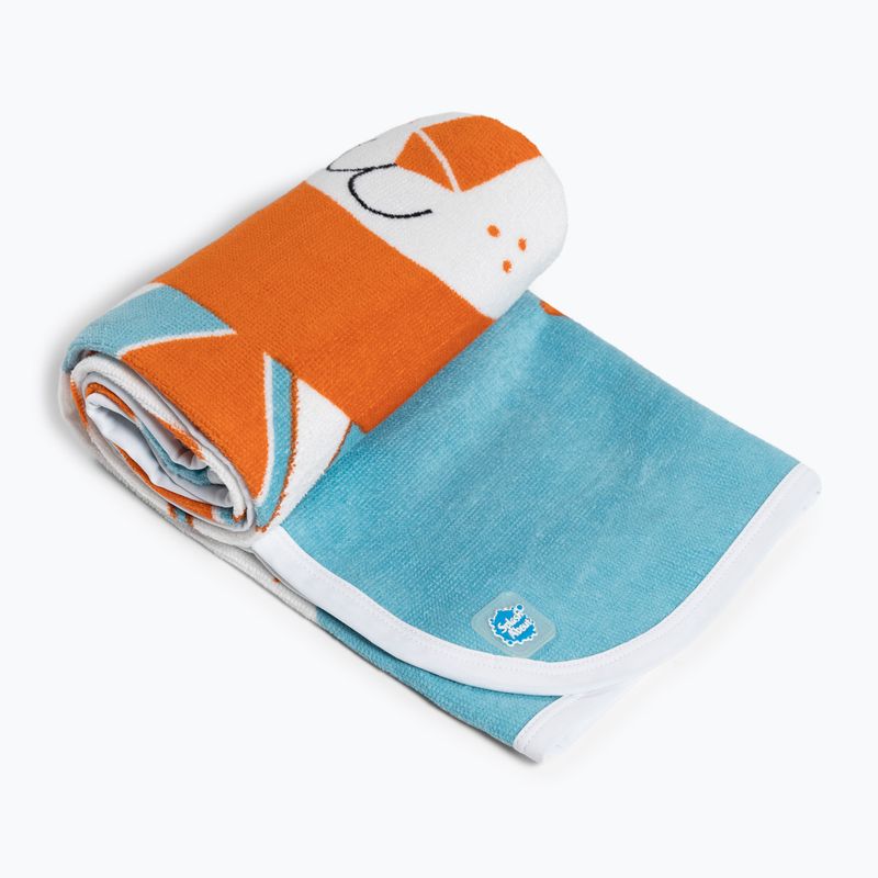Children's hooded towel Splash About Noah's Ark blue HTNOA 2