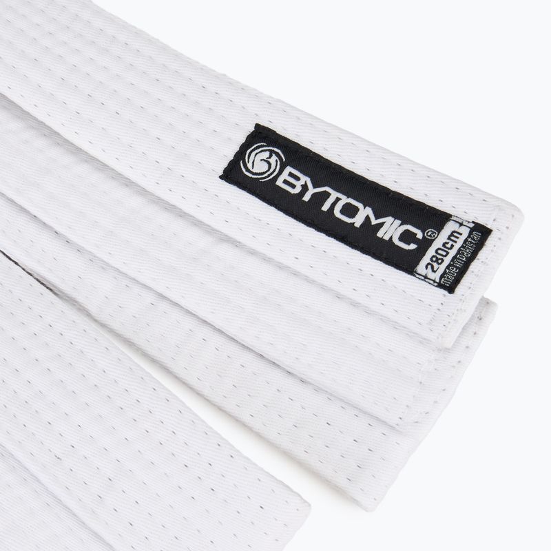 Bytomic Solid Colour Martial Arts kimono belt white 2