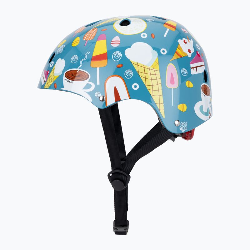 Hornit IceCream blue/multicolor children's bike helmet 3