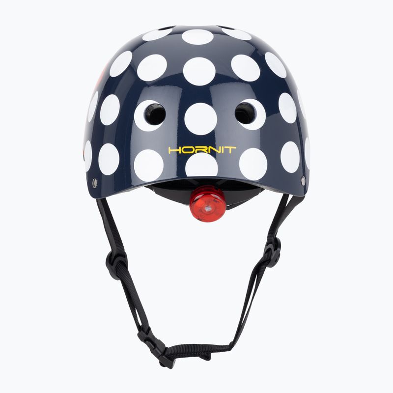 Hornit PolkaDot children's bike helmet navy/white/red 4