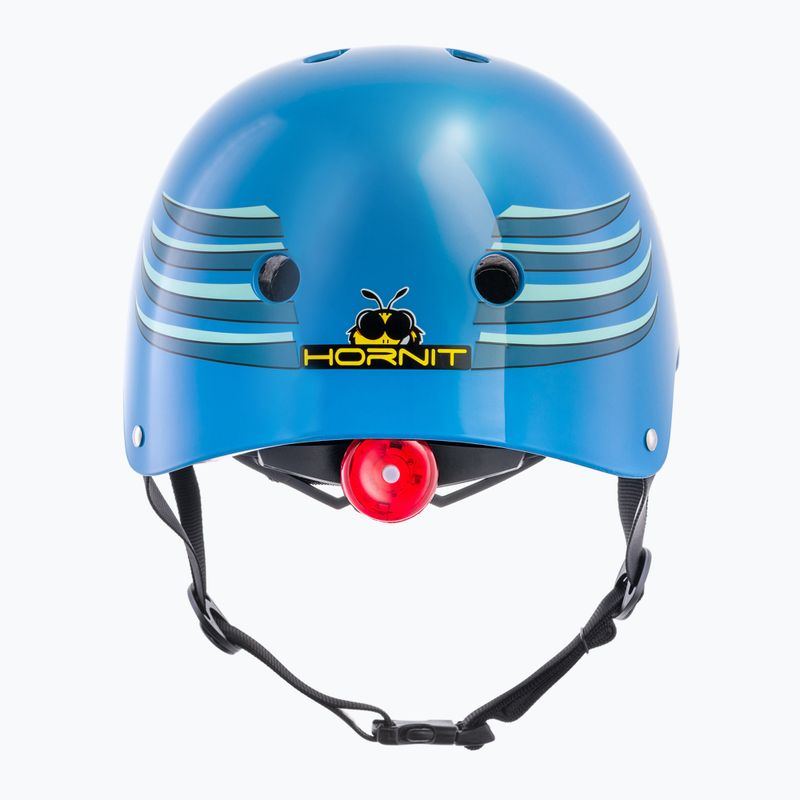 Hornit Shark blue children's bike helmet 3