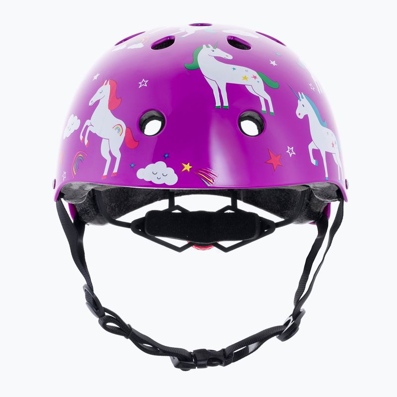 Hornit Unicorn purple/white children's bike helmet 2