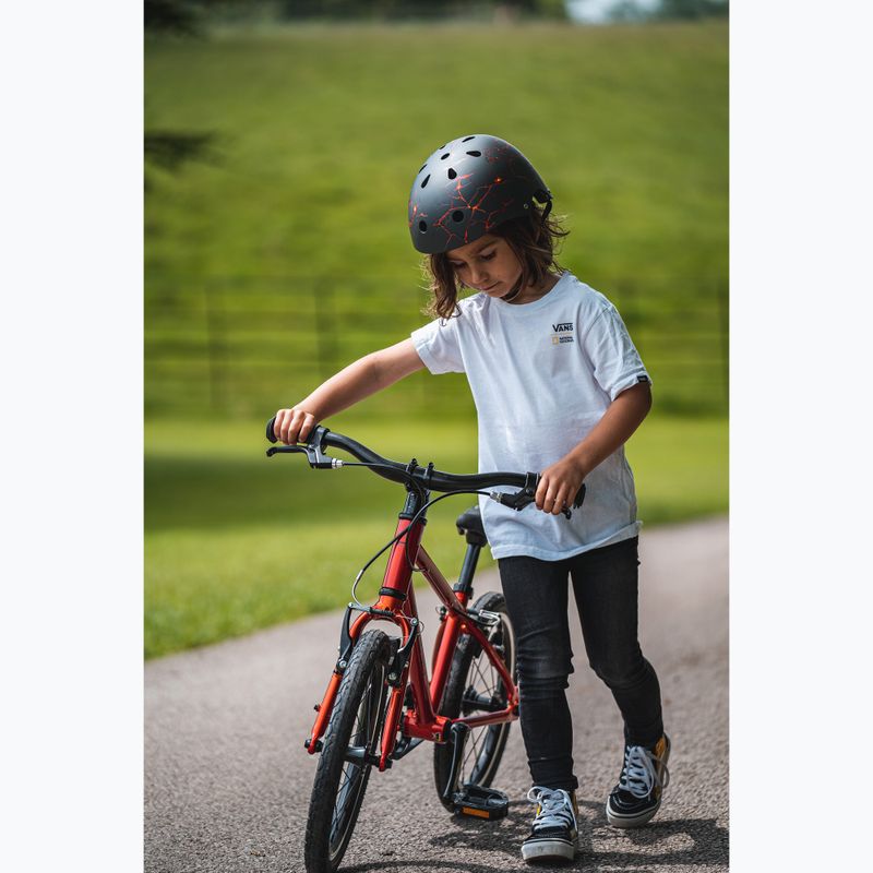 Hornit Lava brown children's bike helmet 13