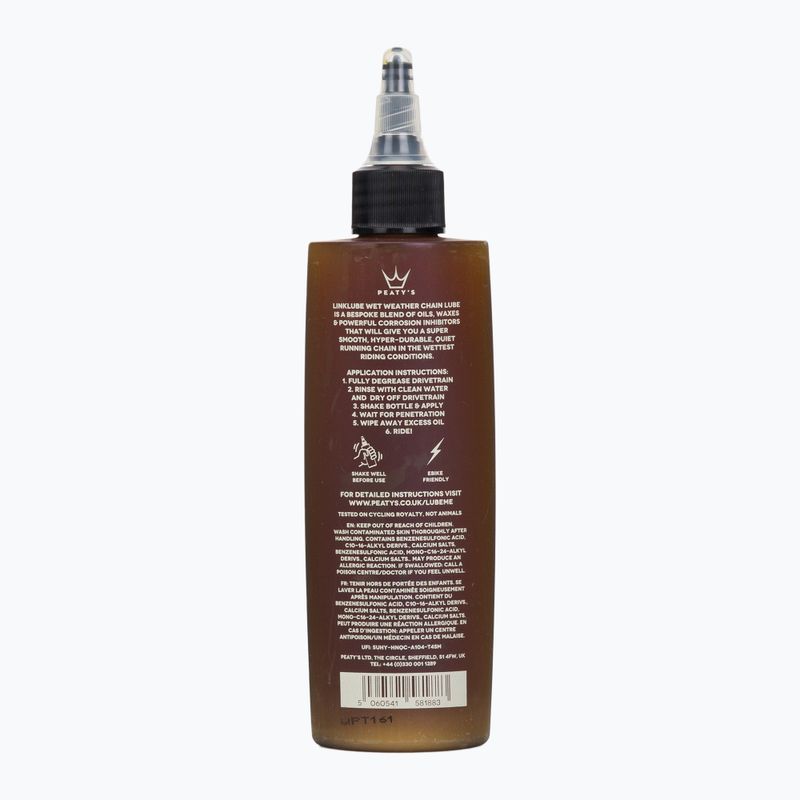 Peaty's Linklube Wet chain lubricant Pwl-120-72 brown 83860 3