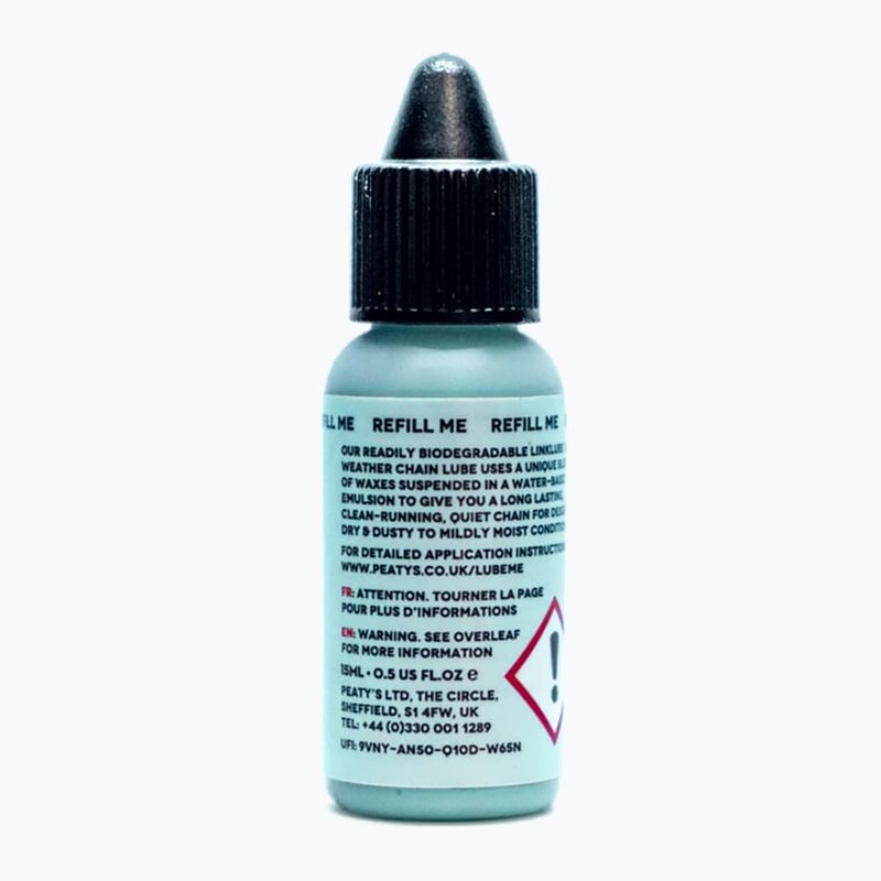 Peaty's Linklube Dry chain lubricant 15 ml 2